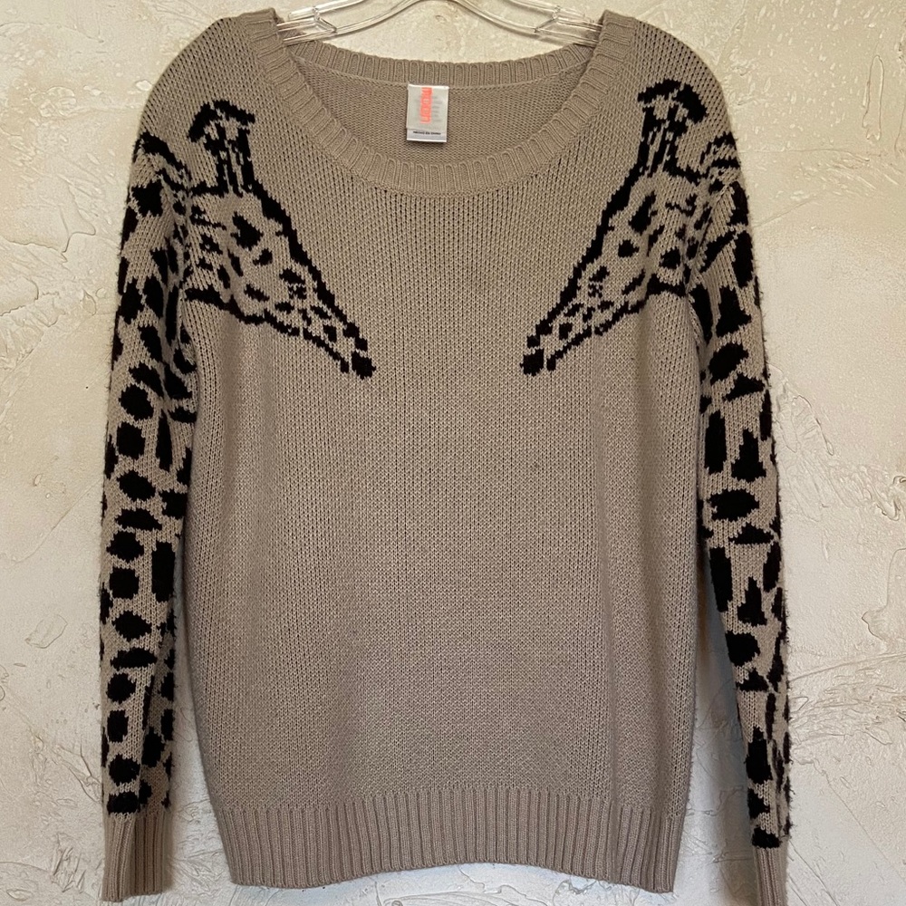 Giraffe Knit Sweater